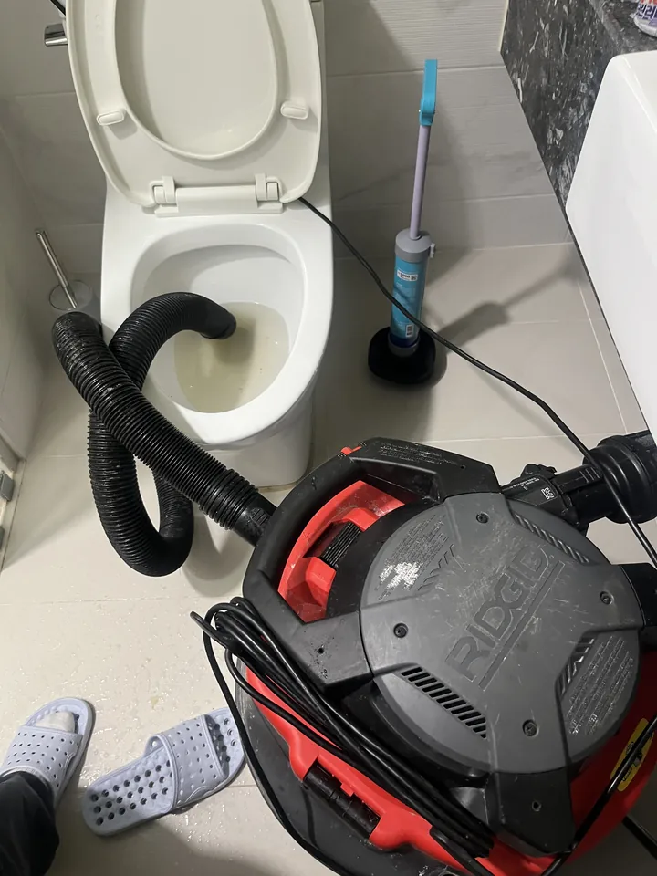 맑은배관 변기 막힘 작업 실제 현장
